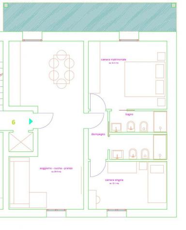 Appartamento in vendita a Poggibonsi 82 mq Rif: 1428204 - Foto 3