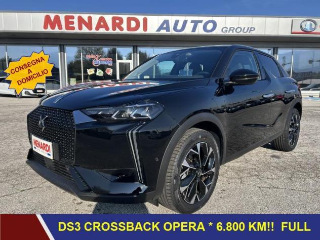 DS DS 3 Crossback 130cv EAT8 OPERA PELLE+NAVI+CAMERA+KEYLESS