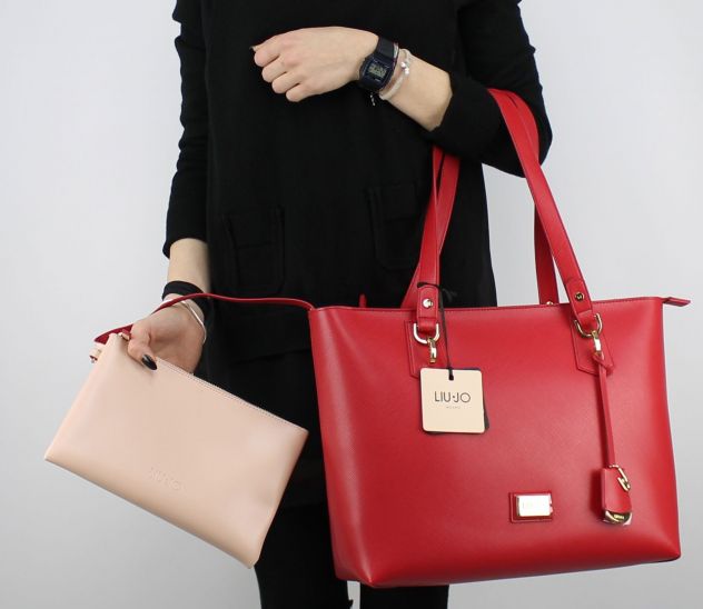LIU JO: BORSA SHOPPER M TOTE - Foto 6