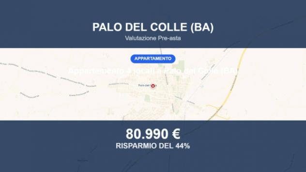Immobile in asta di 81 m² in vendita a Palo del Colle