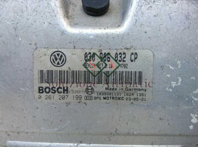Volkswagen Lupo 1.0 centralina motore 030906032CP - Foto 2