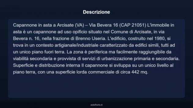Immobile in asta di 398 m² in vendita a Arcisate - Foto 10