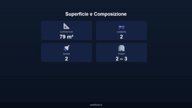 Immobile in asta di 79 m², box auto in vendita a Roma - Foto 4