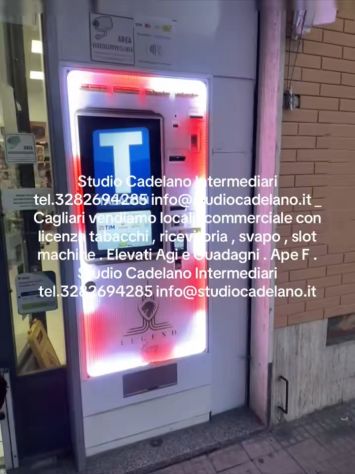 Cagliari Mura e licenze tabacchi ricevitoria