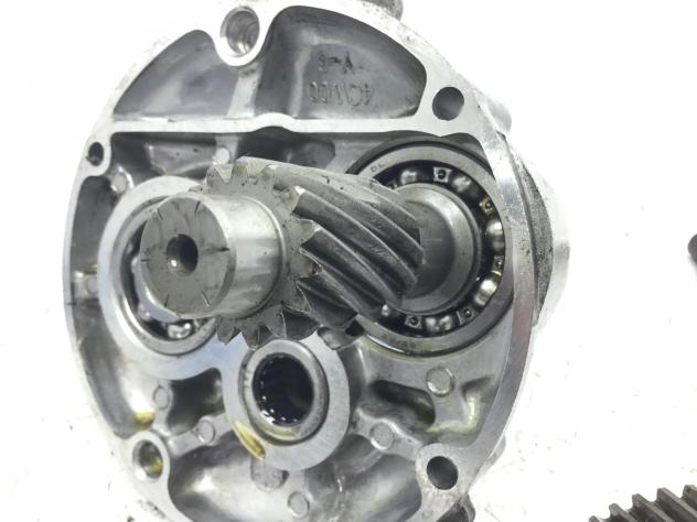 MBK FLAME F XC 125 CARTER E INGRANAGGI RUOTA POSTERIORE 2000 2001 SE032 - Foto 3