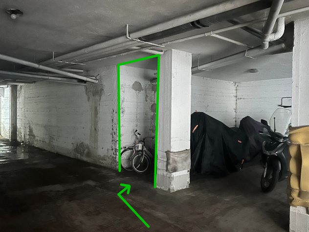 Posto bicicletta in affitto
