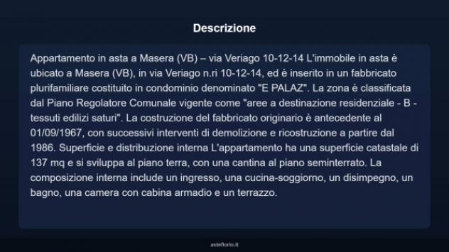 Immobile in asta di 137 m², box auto in vendita a Masera - Foto 18