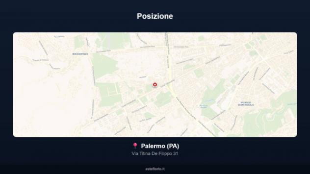 Immobile in asta di 128 m² con più di 5 locali in vendita a Palermo - Foto 14