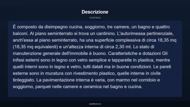 Immobile in asta di 139 m² con più di 5 locali e box auto in vendita a Suisio - Foto 14