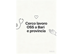 OPERATRICE SOCIO SANITARIA BARI E PROVINCIA