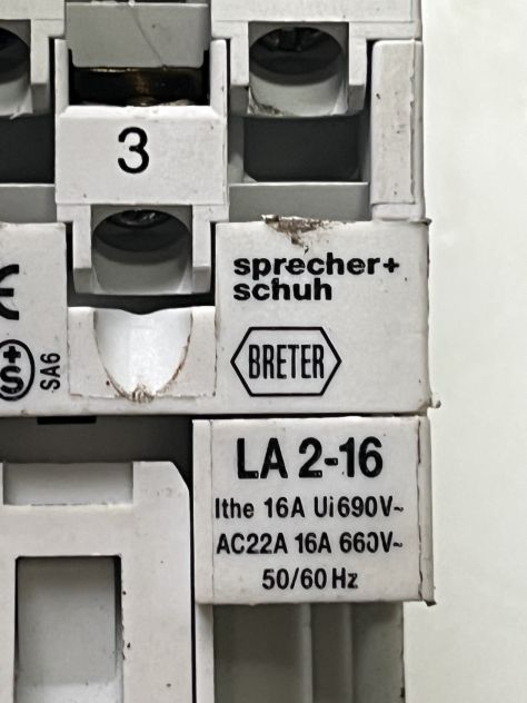 31Y BRETER - LA 2-16 - COMMUTATORE Used - Foto 2