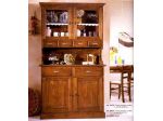Credenzina con vetrina arte povera cod 11501