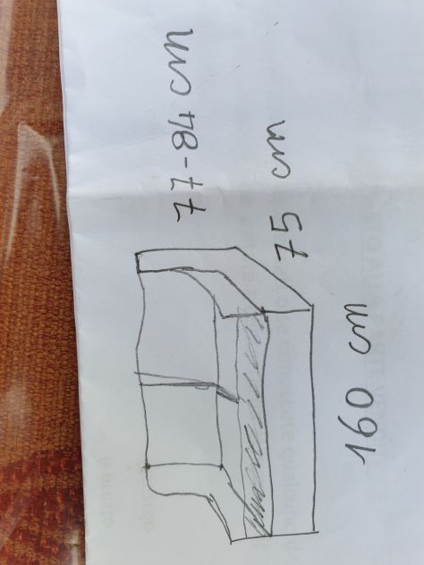 DIVANO IN LEGNO, largo 160 cm.,CUSCINI SFODERABILI. - Foto 4