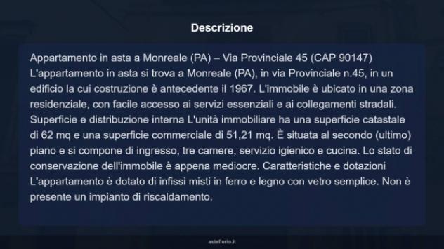Immobile in asta di 62 m² in vendita a Monreale - Foto 10