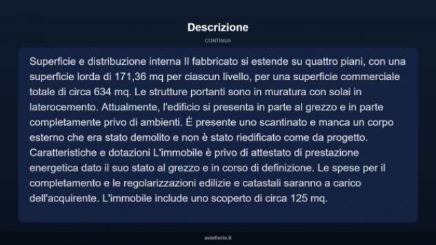 Immobile in asta di 634 m² in vendita a Serra Sant'Abbondio - Foto 4