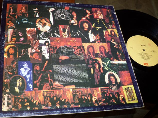 QUEEN - Queen (Self Titled Debut) LP / 33 giri 1973 Italy EMI - Foto 2