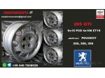 Cerchi gti 6x15 4x108 et19 peugeot