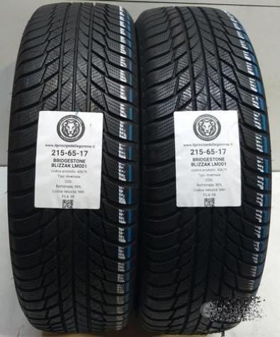2 gomme 215 65 17 bridgestone a40679