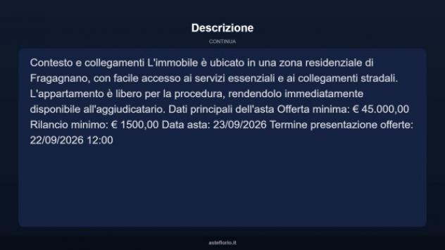Immobile in asta di 152 m² con più di 5 locali e box auto in vendita a Fragagnano - Foto 9