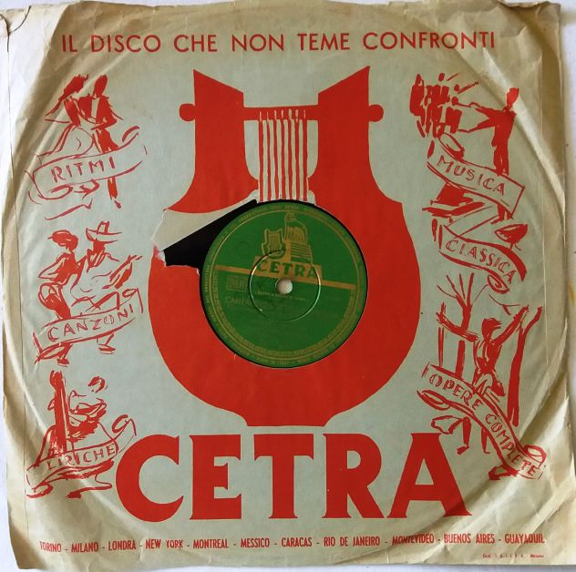 13 dischi 78 giri da 10" e 8"-dal 1952 al 1956 - Foto 2