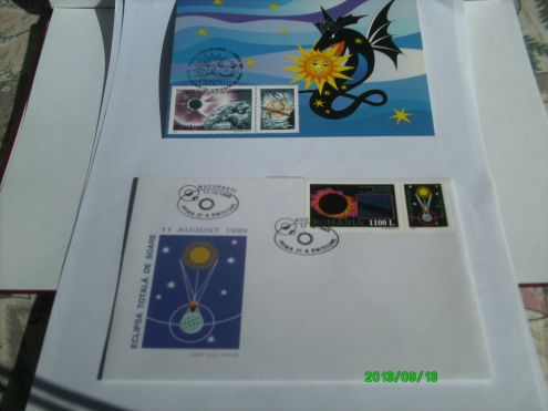 FRANCOBOLLI ROMANIA 1999 *ECLISSI TOTALE DI SOLE* - Foto 2
