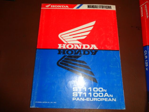 ST1100 PAN EUROPEAN manuale officina Moto Honda