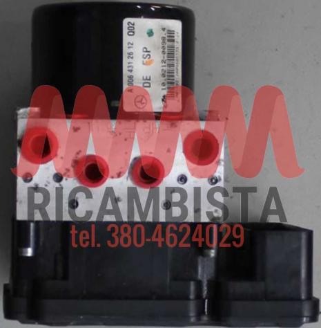 A0064312612 Mercedes Classe C200 centralina gruppo pompa ABS - Foto 4