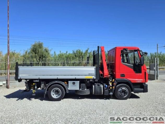 IVECO EUROCARGO 75 80E19 E6 GRU + RIBALTABILE rif. 24156910 - Foto 7