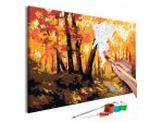 Quadro Fai Da Te 60x40 Cm. Alberi N.3 Arredalacasa Spedizione Gratis