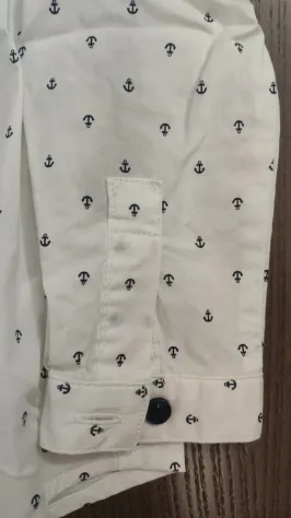 Camicia maniche lunghe stile navy MELBY (24 mesi) - Foto 2