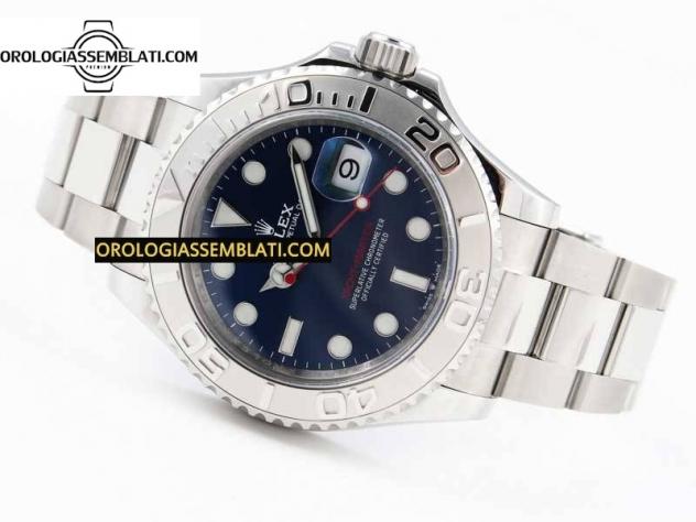 Replica Rolex YACHT-MASTER 126622 1:1 BEST EDITION QUADRANTE BLU IN ACCIAIO 904L SU BRACCIALE SS 3235 - Foto 2