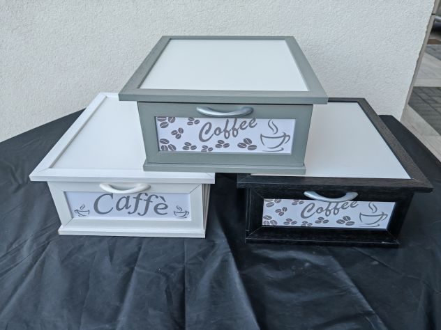 Mobiluccio Portacialde capsule per caffè,zucchero caramelle biscotti ecc ecc. - Foto 3