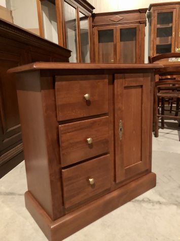 NUOVA BASE 1 ANTA 3 CASSETTI DI VERO LEGNO - Foto 4