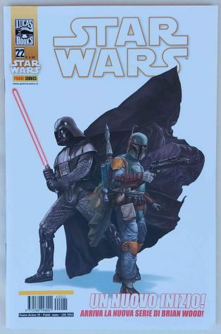 PANINI ACTION STAR WARS N.22 ARRIVA LA NUOVA SERIE DI BRIAN WOOD!ED.PANINI, 2014