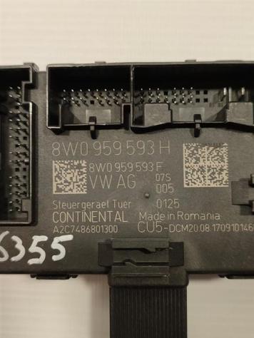 CENTRALINA PORTA SX GUIDA AUDI A4 Avant (8W5) 8W0959593H (15) - Foto 2