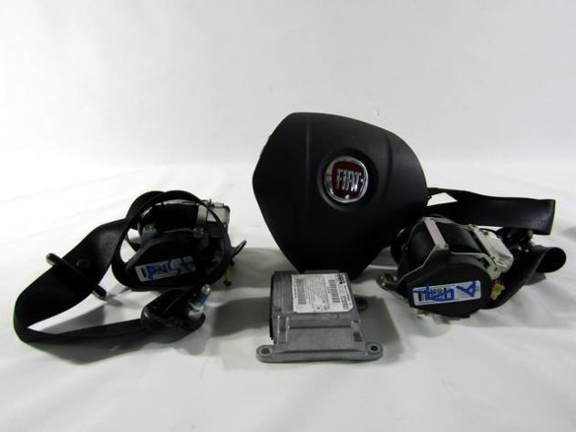 1353557080 KIT AIRBAG COMPLETO FIAT FIORINO 1.4 M 57KW 5M 2P (2010) RICAMBIO USATO 07355114410