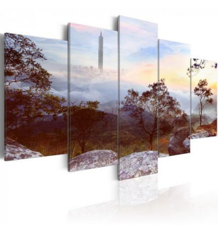 Quadro Paesaggio Boschivo 100x50 E 200x100 ARREDALACASA