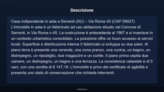 Immobile in asta di 75 m² in vendita a Serrenti - Foto 16