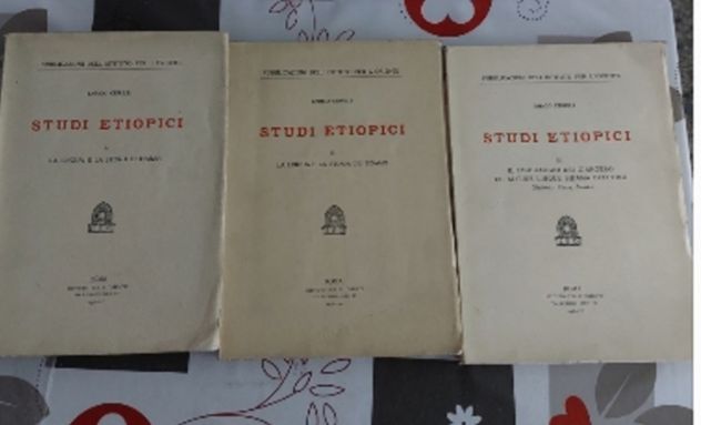 STUDI ETIOPICI. i primi tre volumi. (1936/38/38)