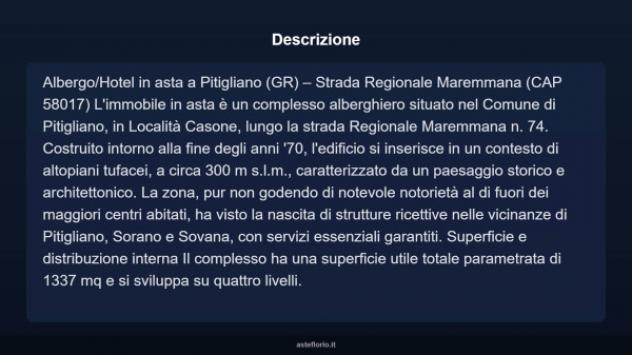 Immobile in asta di 1337 m² in vendita a Pitigliano - Foto 4