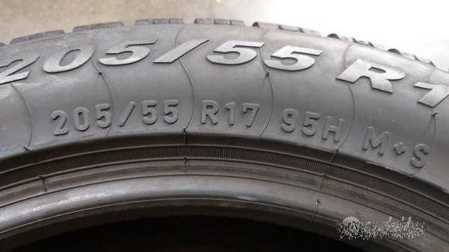 4 gomme 205 55 17 pirelli a1467 - Foto 7
