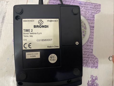 Segreteria Telefonica Brondi TIME 2 - Foto 3