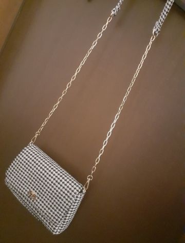 Pochette pied poule bianco e nero a 499 euro - Foto 3