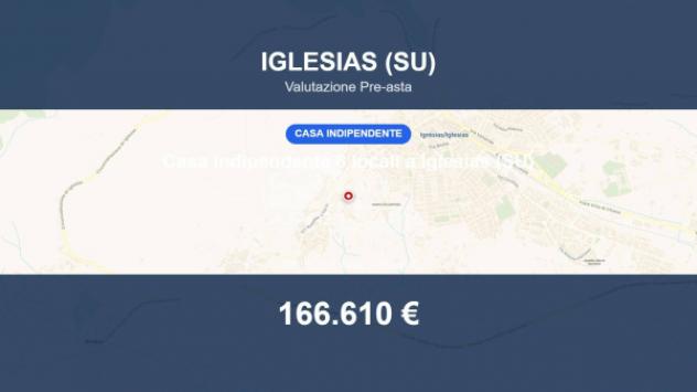 Immobile in asta di 260 m² con più di 5 locali in vendita a Iglesias