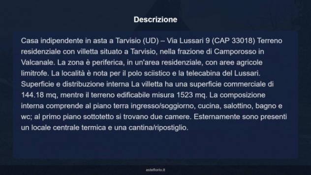 Immobile in asta di 1667 m² con più di 5 locali in vendita a Tarvisio - Foto 13