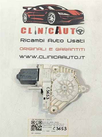 MOTORINO ALZAVETRO POSTERIORE SINISTRO AUDI Q5 Serie (8RB) 8K0959811A (0812)