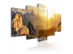 Quadro Montagna Al Sole 100X50 E 200X100 ARREDALACASA