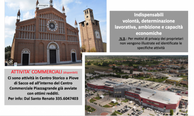 Attività commerciale a Piove di Sacco - Rif. PDS324