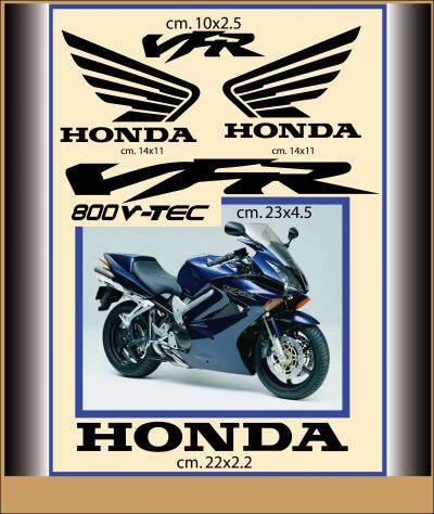 Adesivi moto honda VFR 800 VTEC