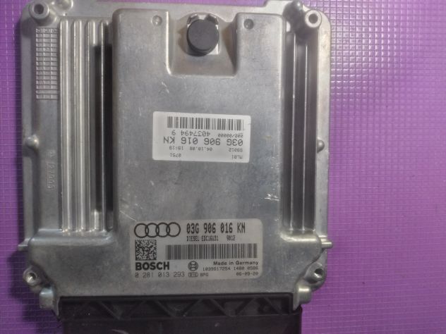 CENTRALINA MOTORE AUDI A4 2.0 TDI BOSCH 0 281 013 293, 0281013293, 03G 906 016 K - Foto 2